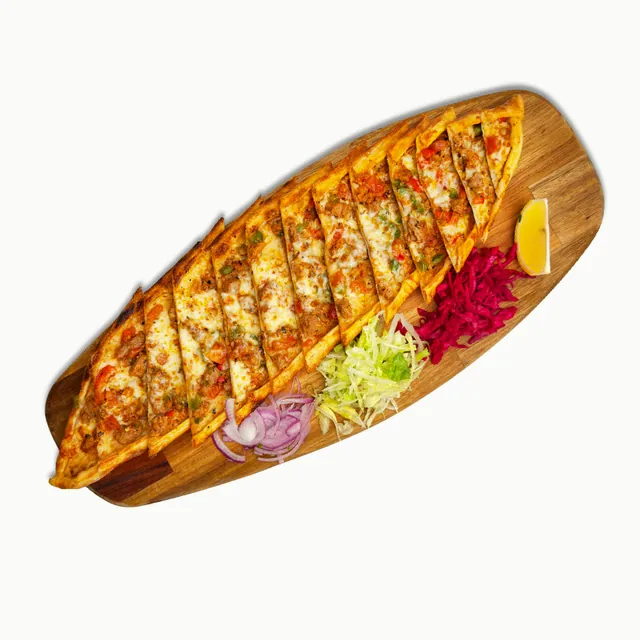 Ground Beef Pide with Cheese