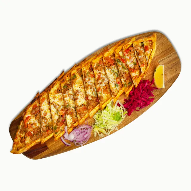 Lamb Minced Pide with Cheese